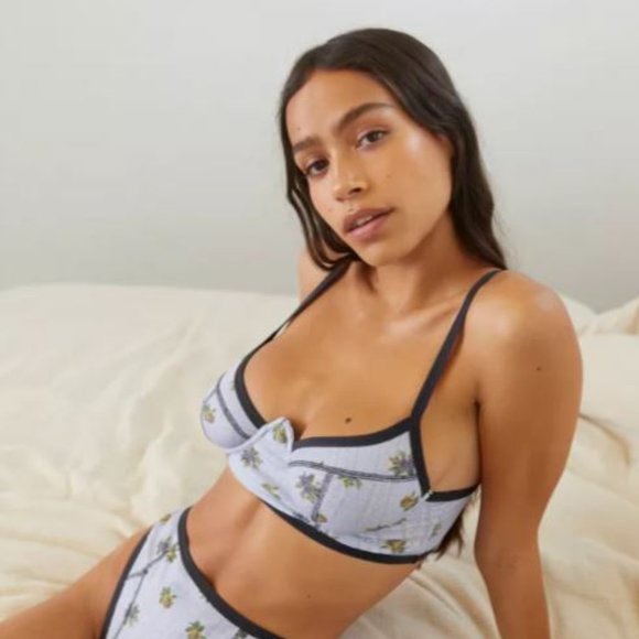 Out From Under Saturn Pointelle Bustier - Picture 2 of 8